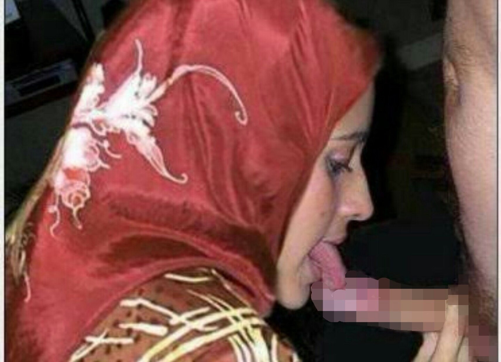 Turkish hijab blowjob
