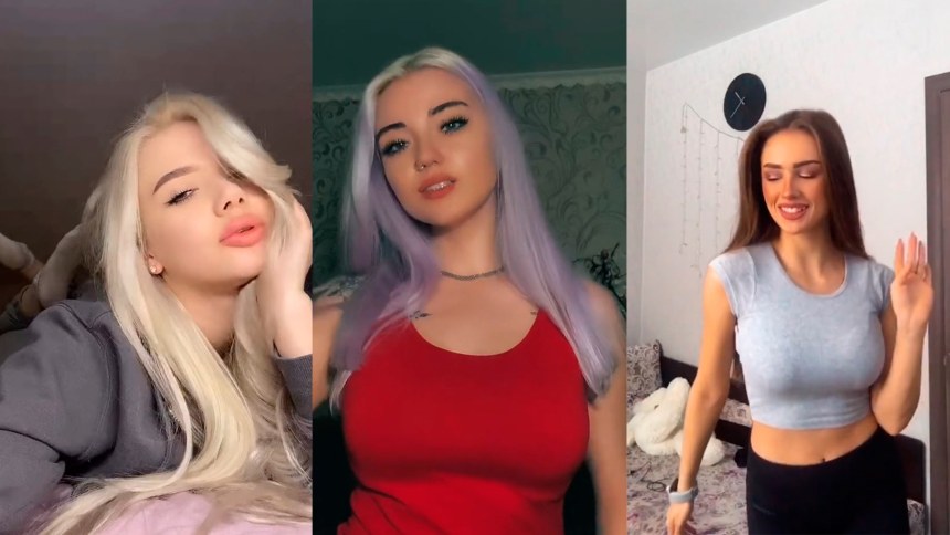 Модели девушки тик тока в 4к