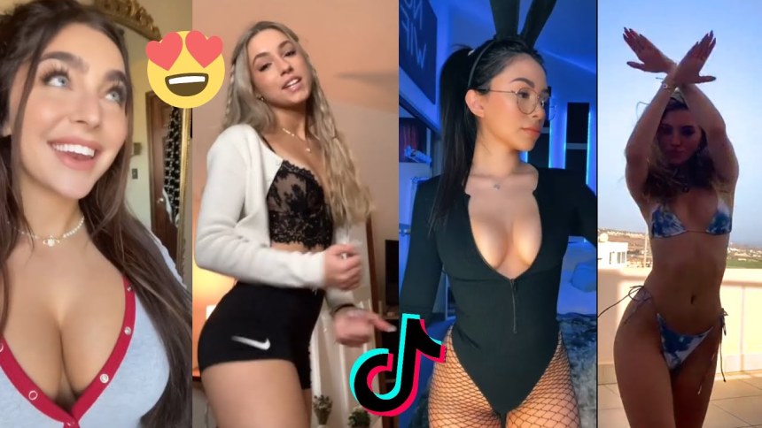 Горячие девушки tik Tok