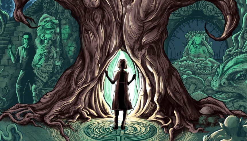 Лабиринт фавна», (el Laberinto del Fauno Постер