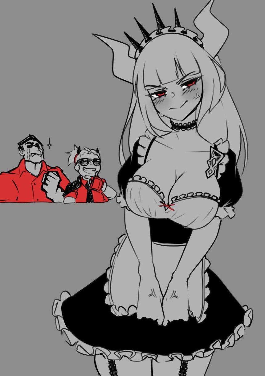 Люцифер Helltaker горничная
