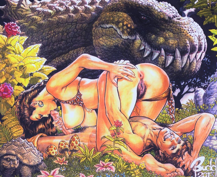 Эротический комикс Cavewoman