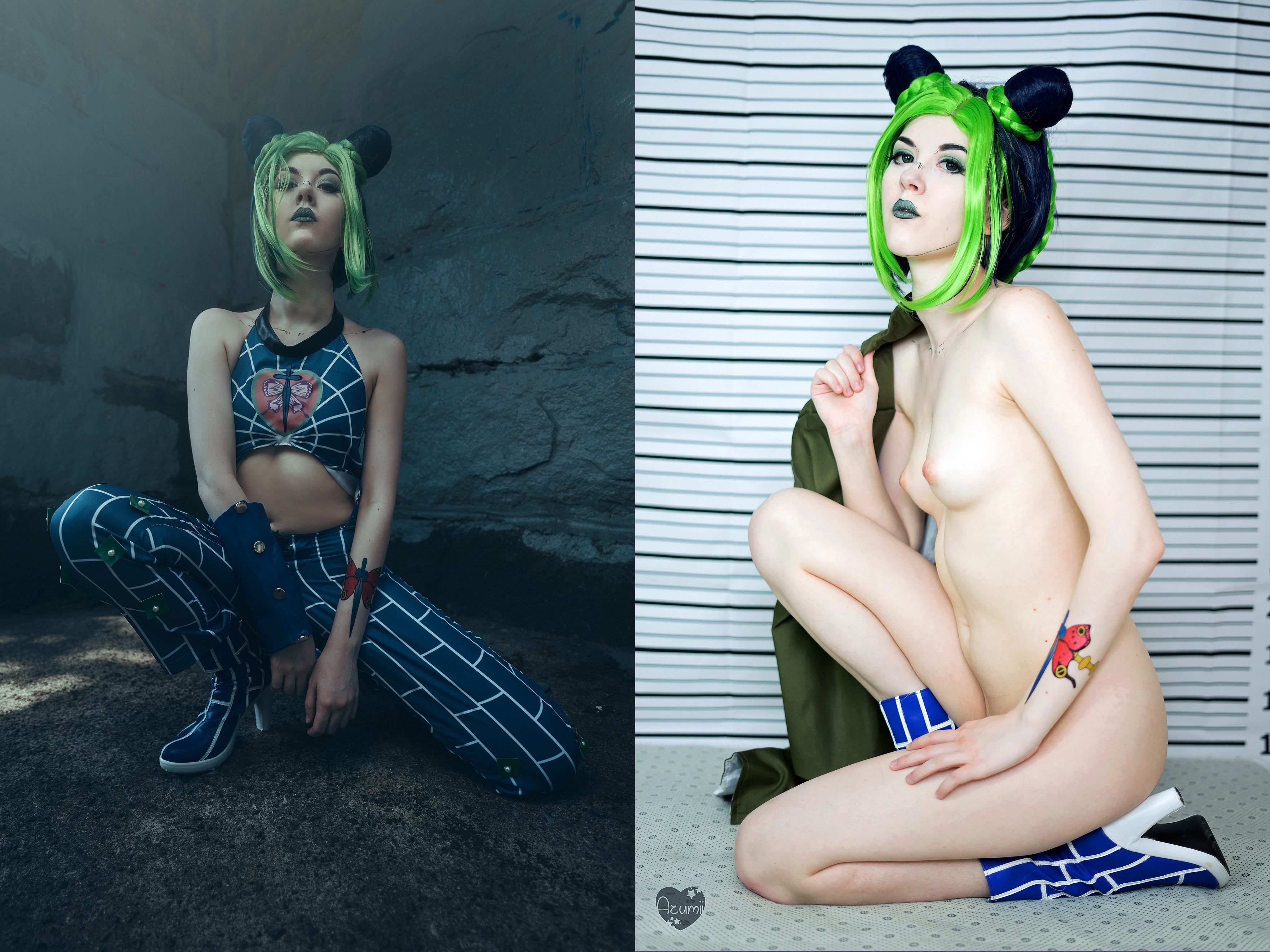 Jolyne kujo cosplay porn