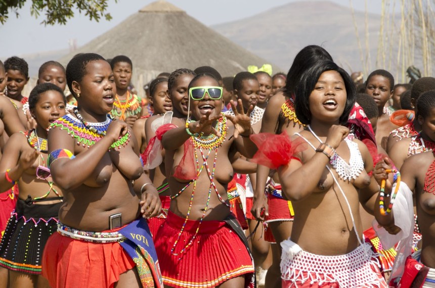 Танец тростника Умхланга. Свазиленд / Umhlanga Reed Dance Ceremony, Swaziland. 2012.
