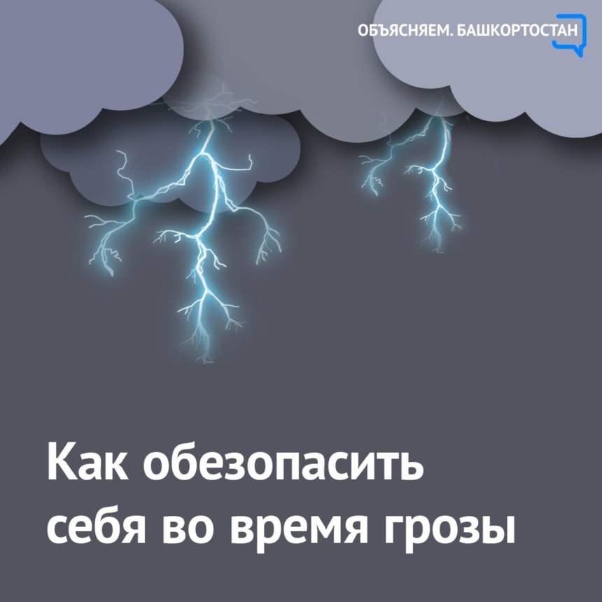 Свет во время грозы