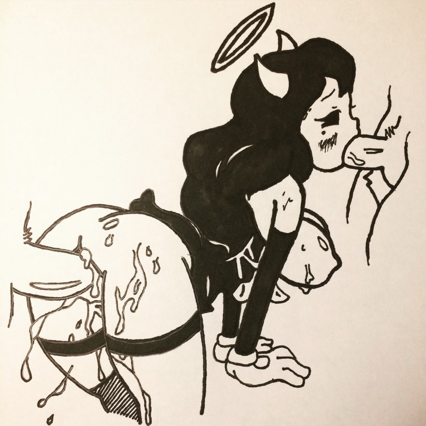 Алиса Bendy and the Ink Machine rule34