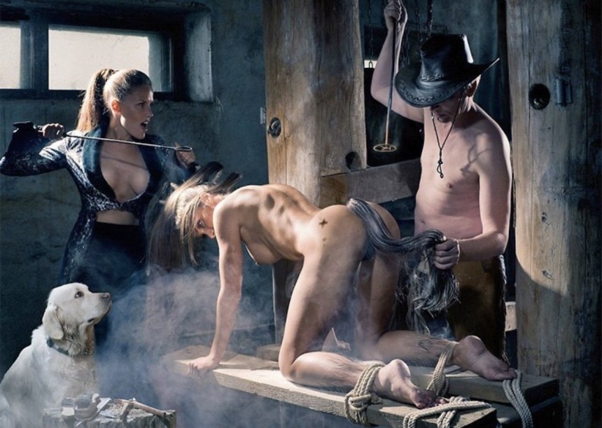 Бдсм с животными и рабами