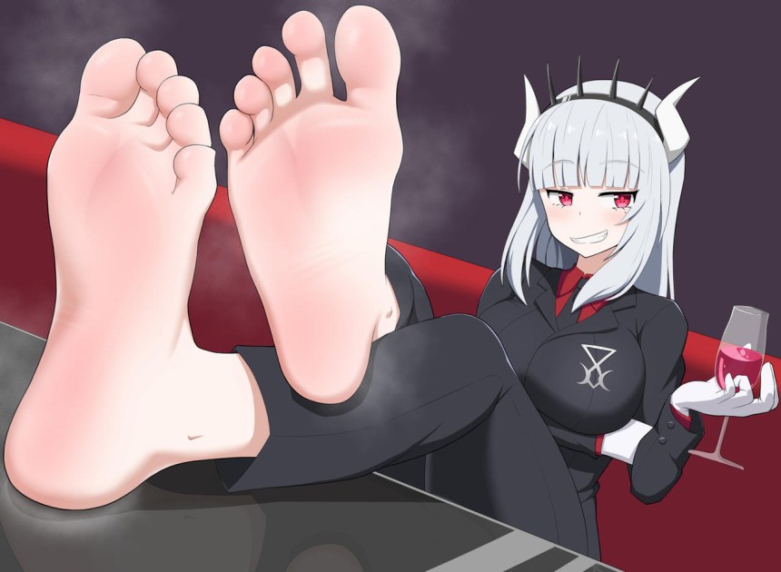 Helltaker Люцифер футфетиш