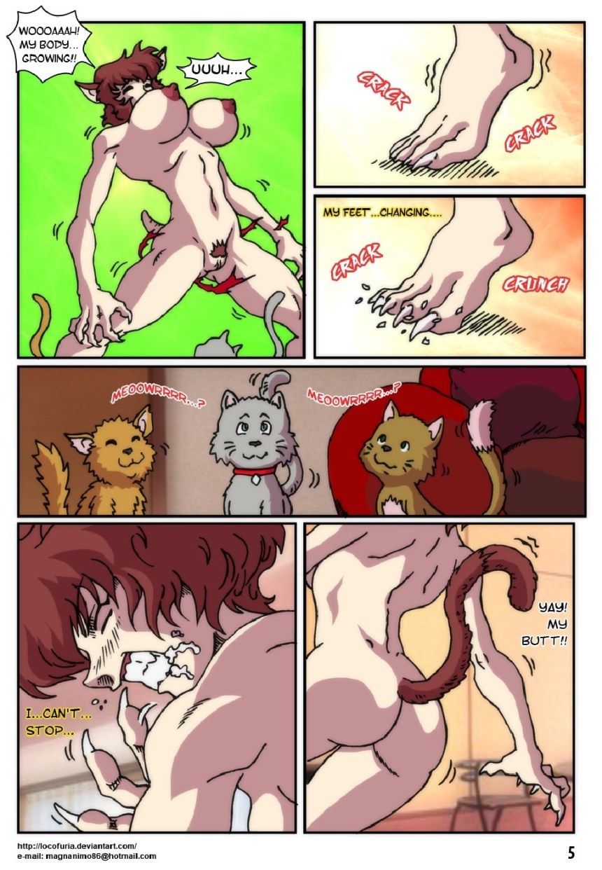 Китти не кошка хентай комикс