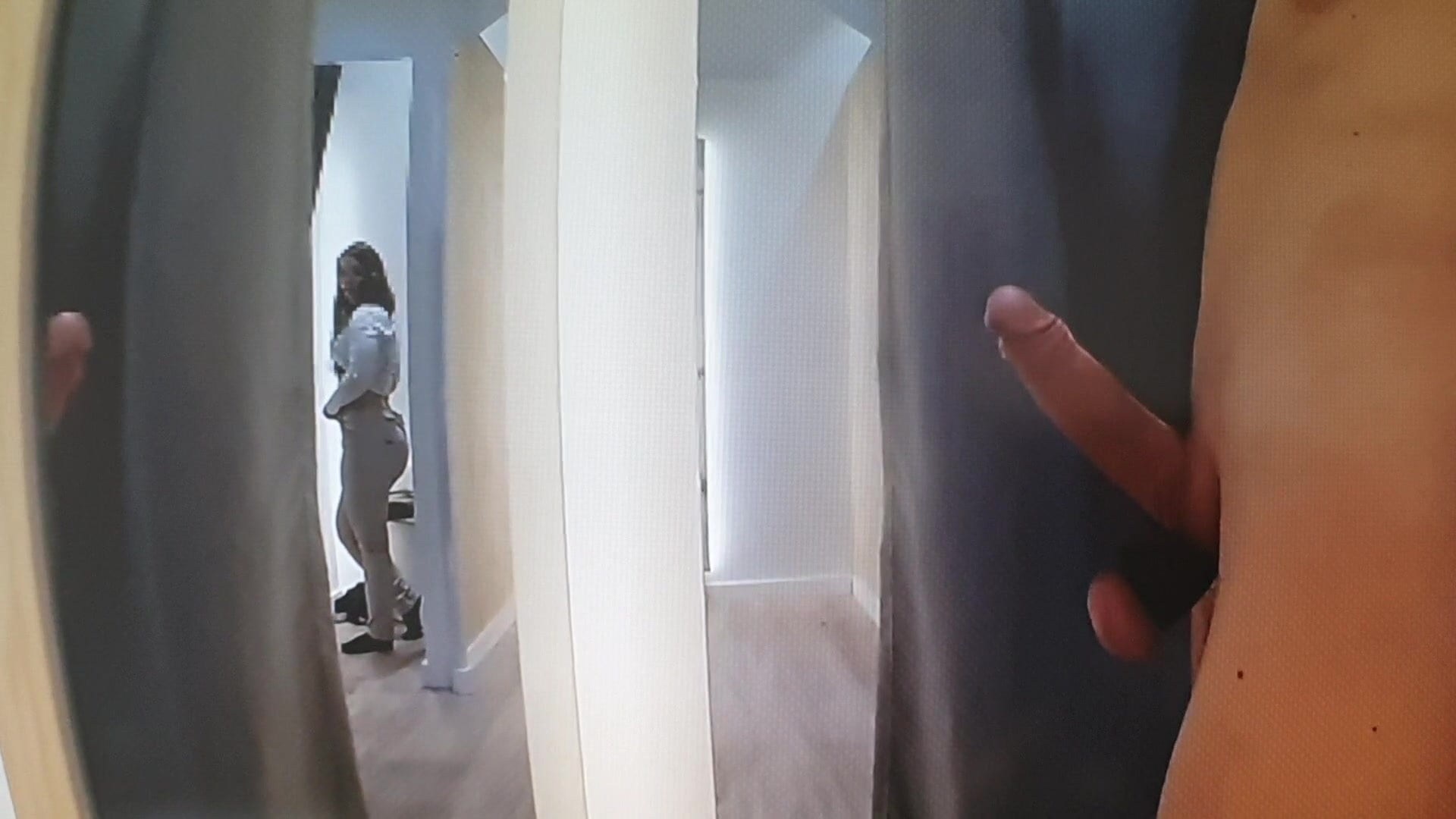 Dressing room dick flash