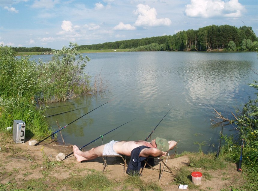 Приколы на рыбалке
