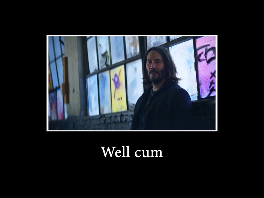 Why do you cum Киану Ривз Мем киберпанк
