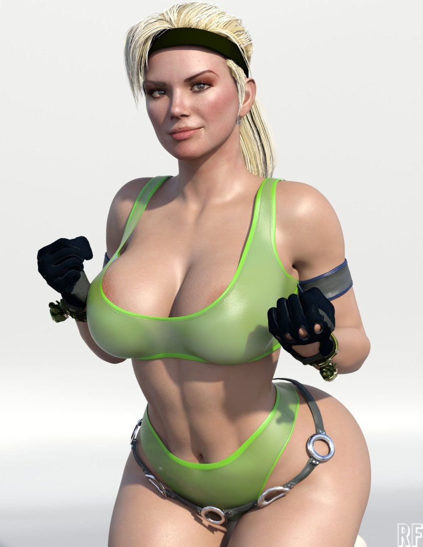 Sonya Blade 3d Art