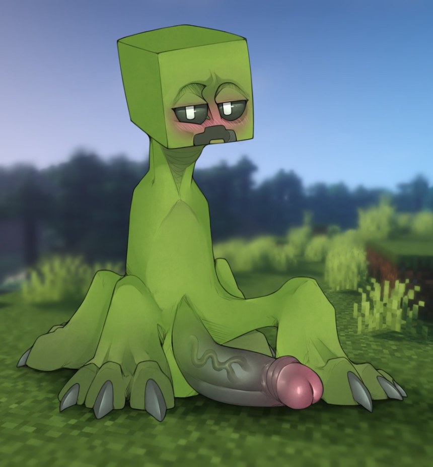 Endertwink Minecraft penis Mobs Size NSFW