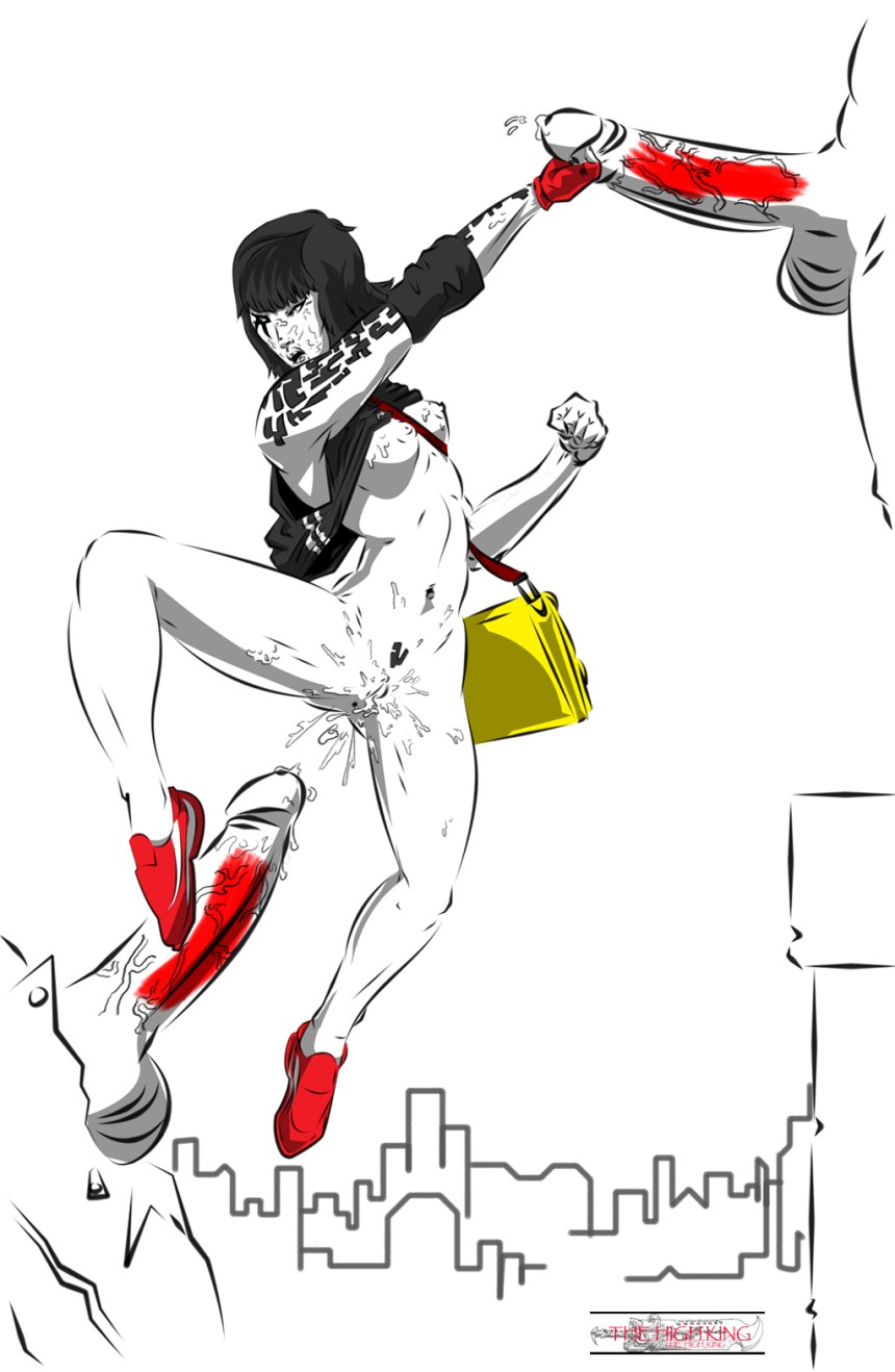 Фейт Коннорс. Mirror’s Edge. Хентай