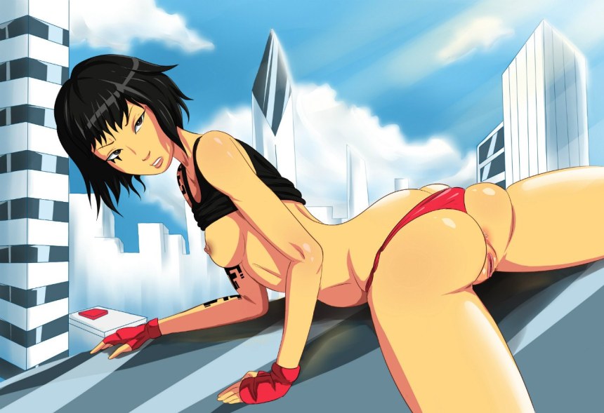 Фейт Коннорс. Mirror’s Edge. Хентай