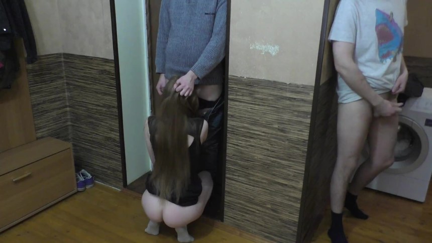 Жена отсосала ДОСТАВЩИКУ пиццы