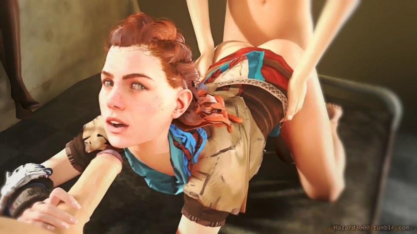 Косплей на Элой из Horizon Zero Dawn xxx