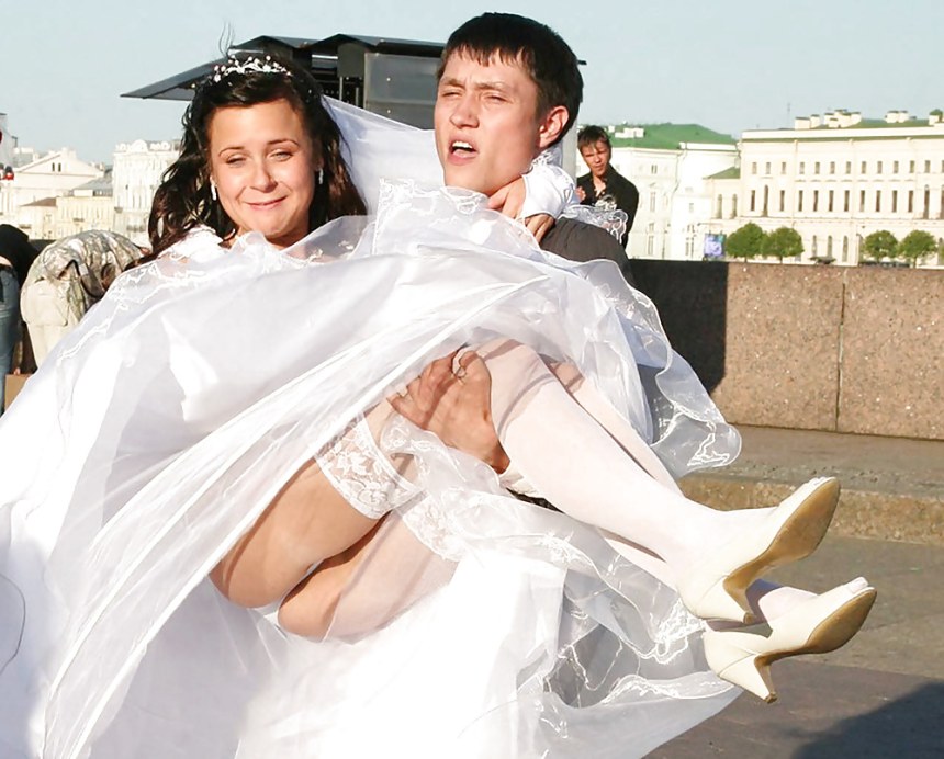 Обнажения на свадьбе