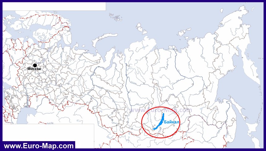 Новый Уренгой на карте России