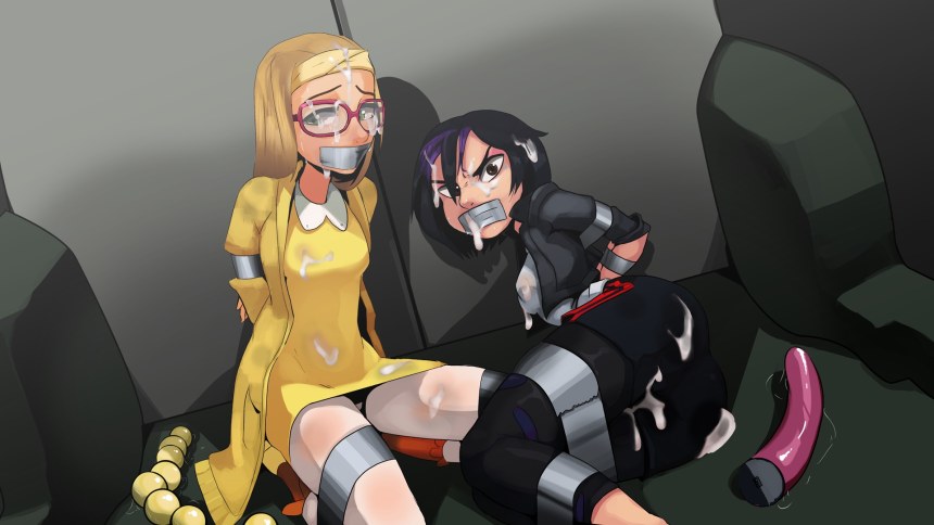 Big Hero 6 hentai Гого и Хани Лемон комикс